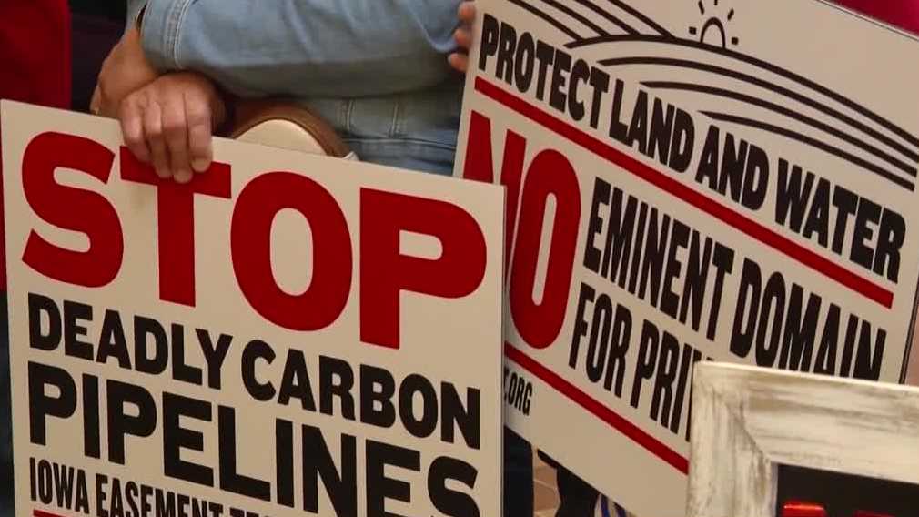 Iowa House Republicans seek to override eminent domain bill veto, Senate support uncertain