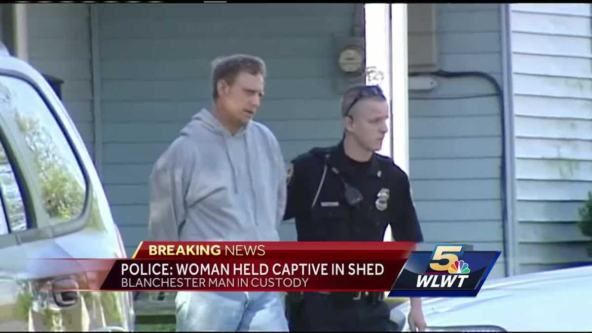 Woman found trapped in hole in Blanchester shed