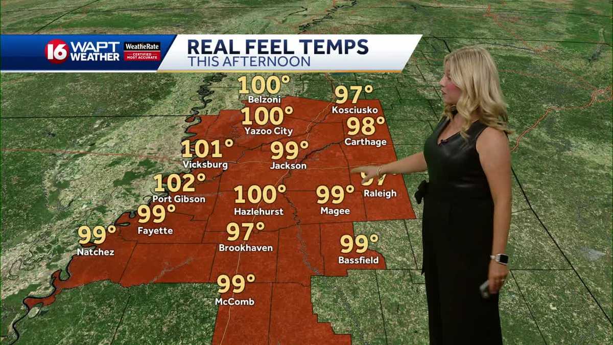 Hot and dry weekend, rain returns next week but the heat sticks around