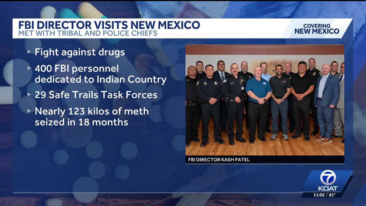 FBI Director Kash Patel meets with NM tribal leaders