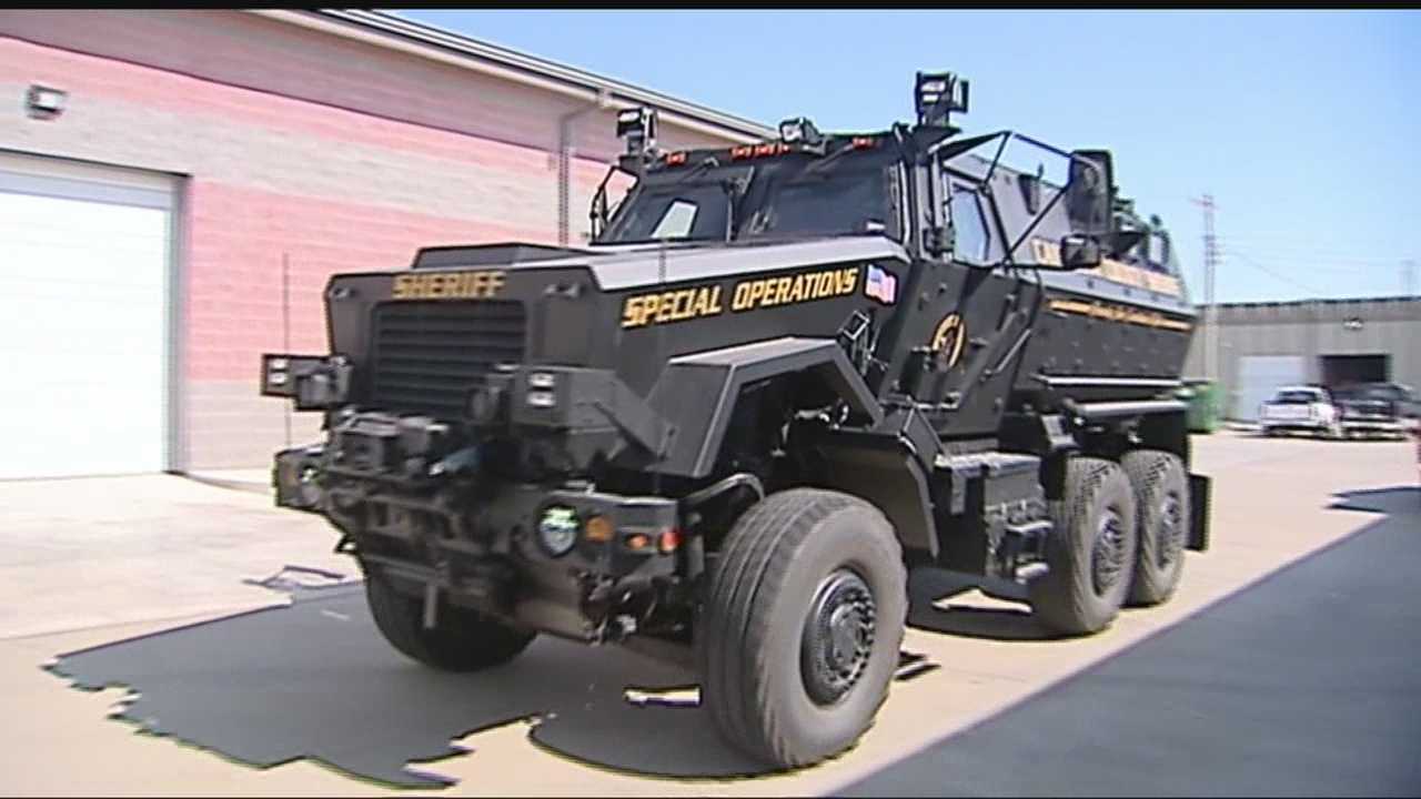 Oklahoma Law Enforcement Department Gets Military Vehicle