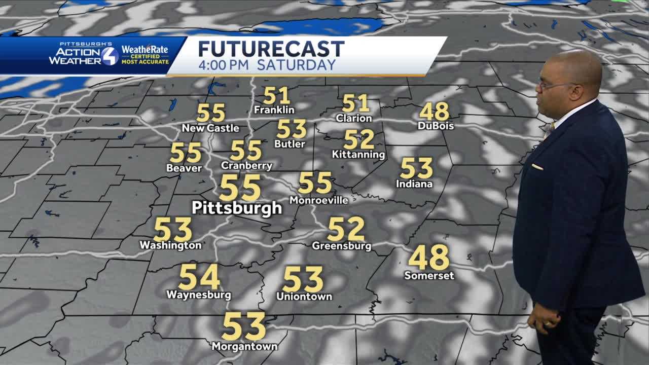 Chilly And Breezy For Saturday