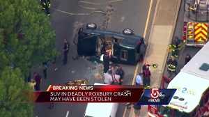 SUV involved in deadly Roxbury crash was stolen, police say