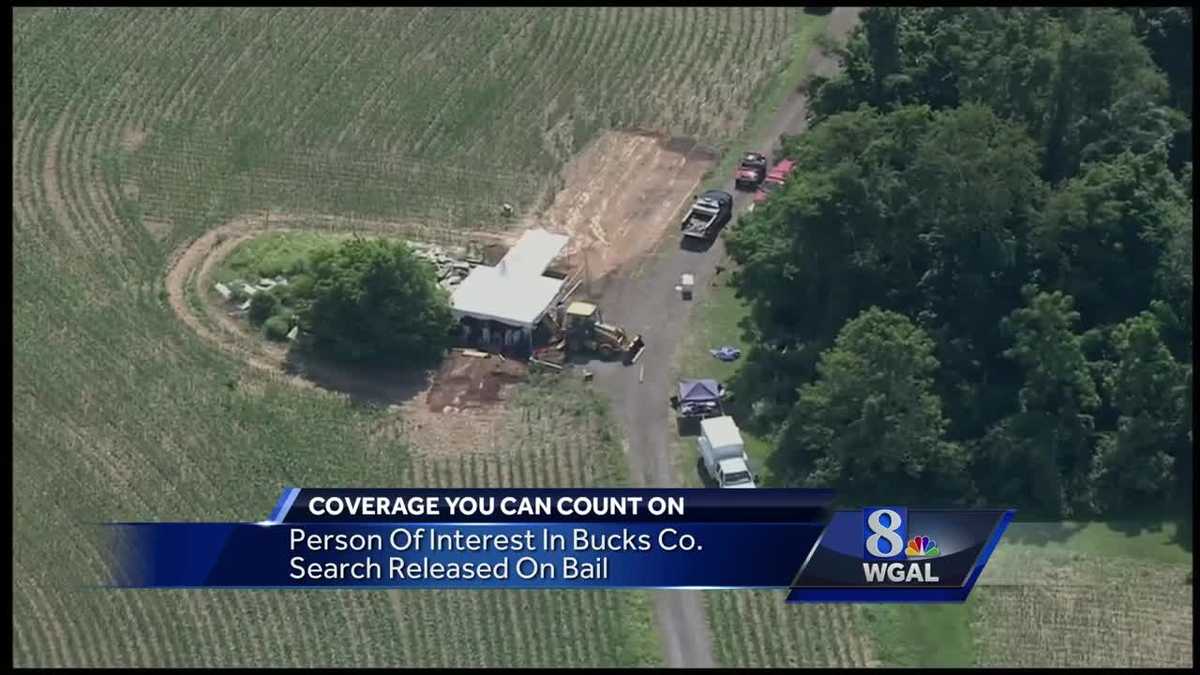 Police Evidence recovered from Bucks County property; 4 men still missing