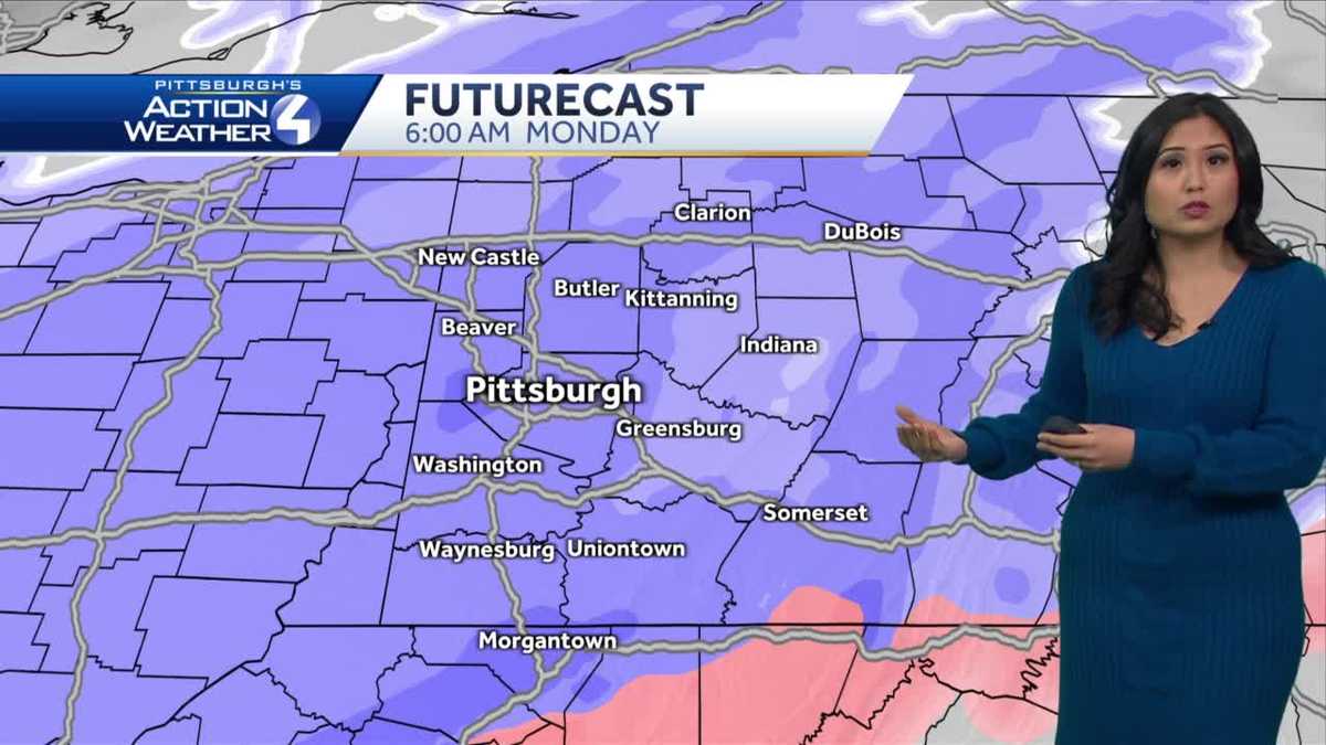 Cloudy and Cold With Scattered Light Snow