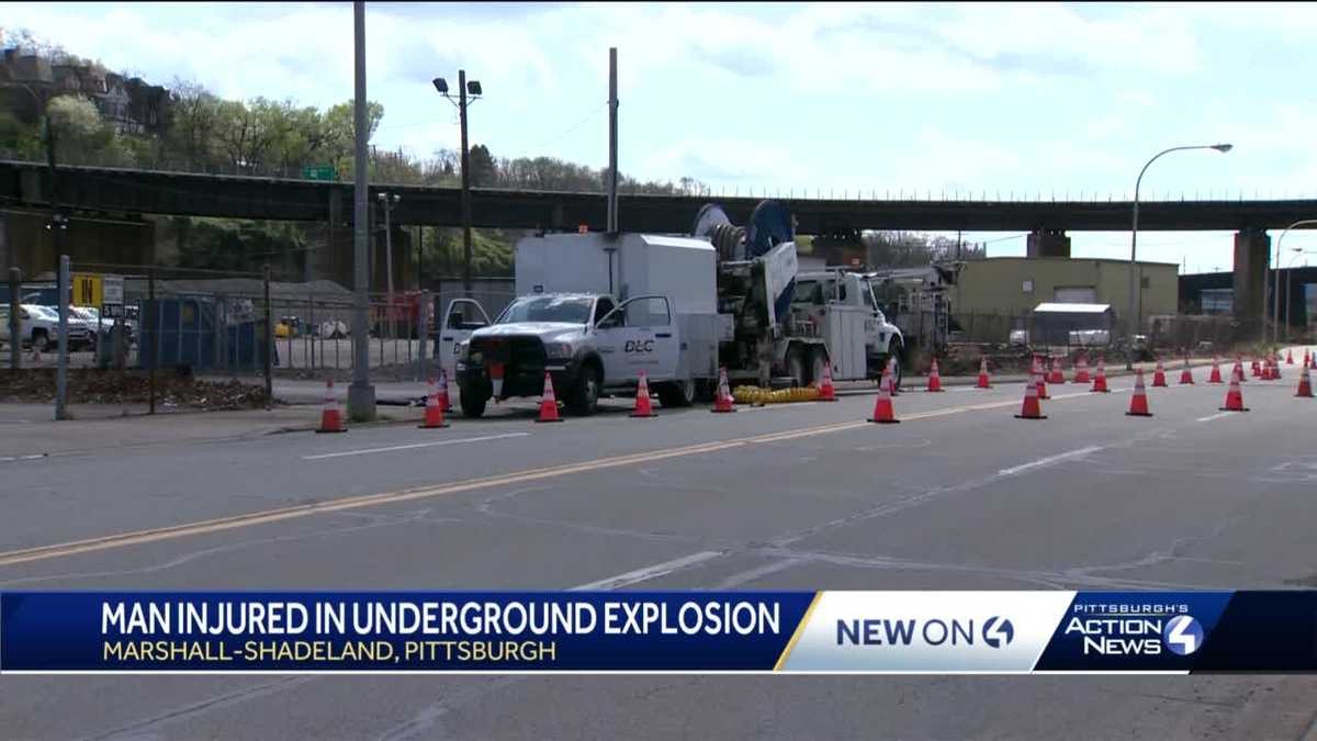 Man injured after manhole explosion