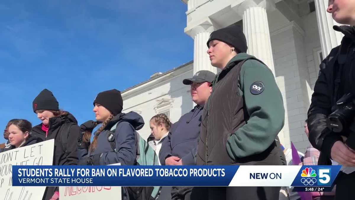 Vermont students say nicotine flavor ban could help peers