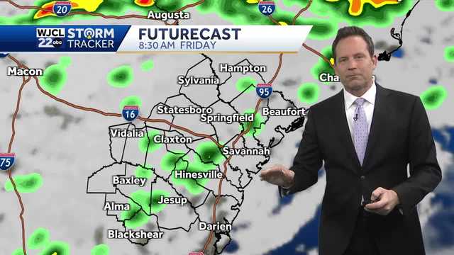 Savannah: Showers, gusty winds return Friday - Vimarsana News