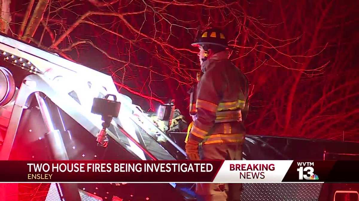 Birmingham firefighters investigating multiple suspicious fires in Ensley