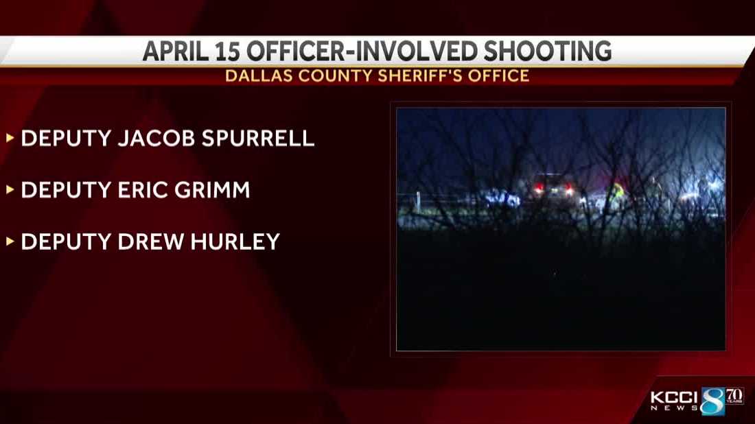 Iowa officers, deputies who shot at suspect in deadly shooting identified