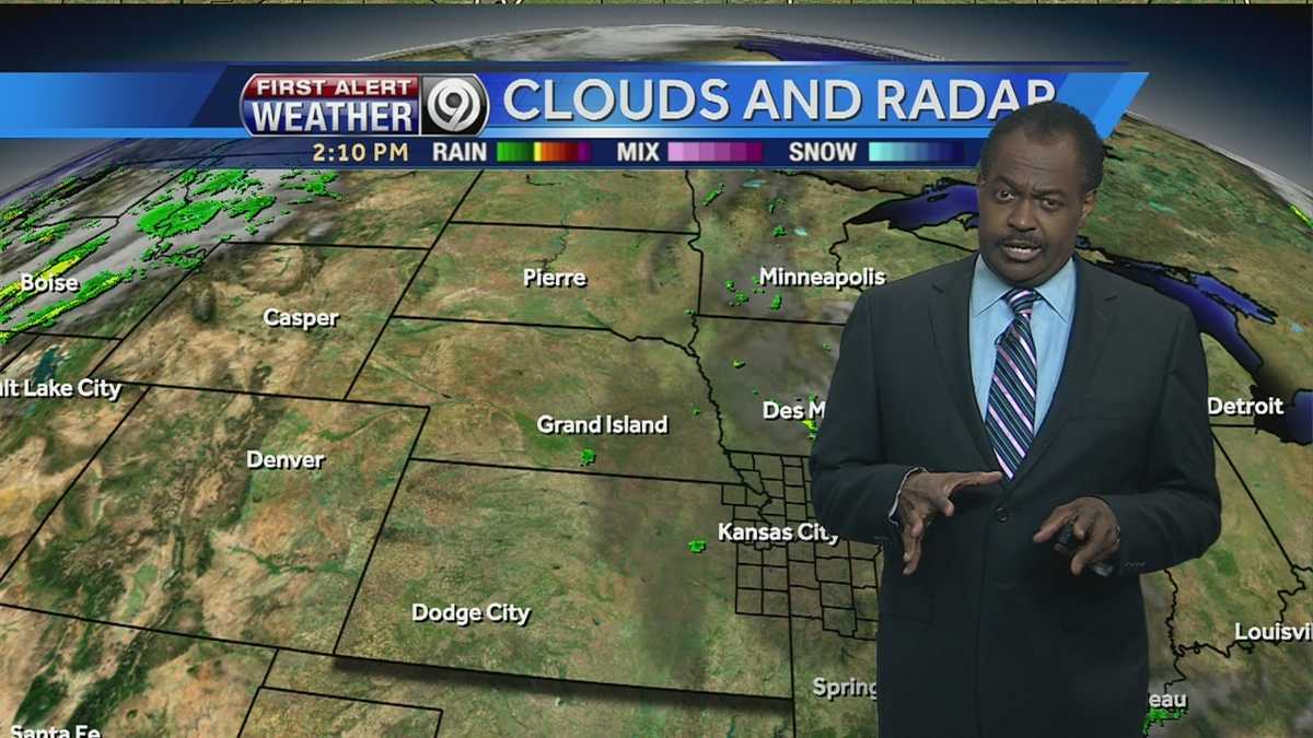 Clouds move out for a warmer Wednesday