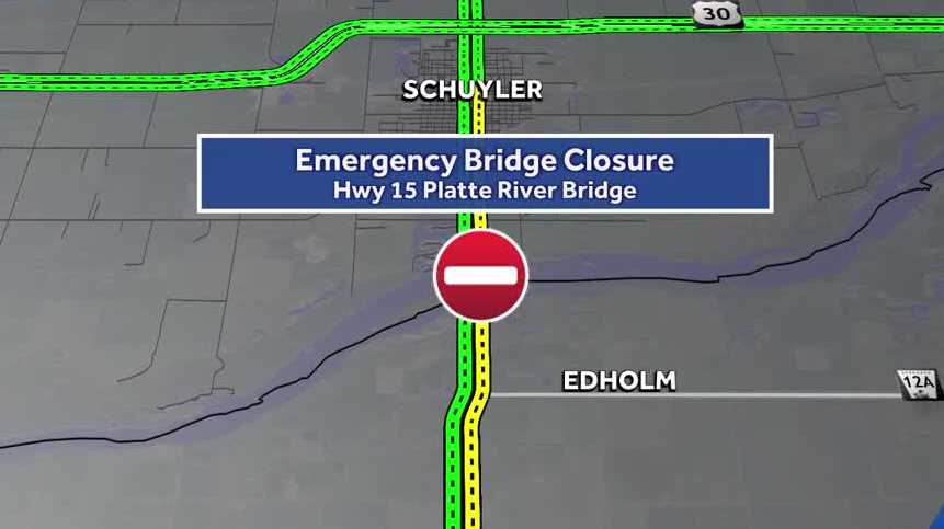 NDOT announces emergency bridge closure near Schuyler - KETV