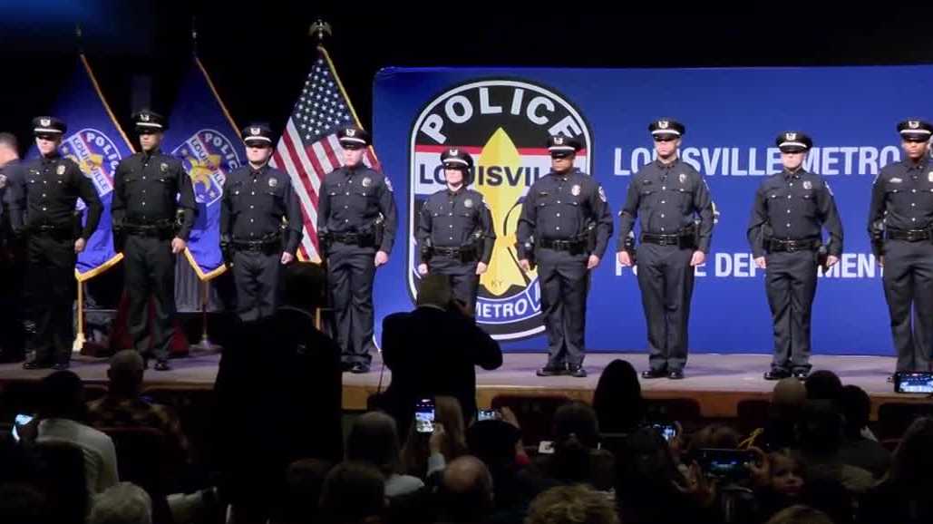 New officers join LMPD after Metro Academy graduation - WLKY
