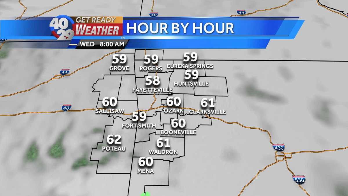4029 AM Wednesday Hour by Hour Forecast Nov. 4th