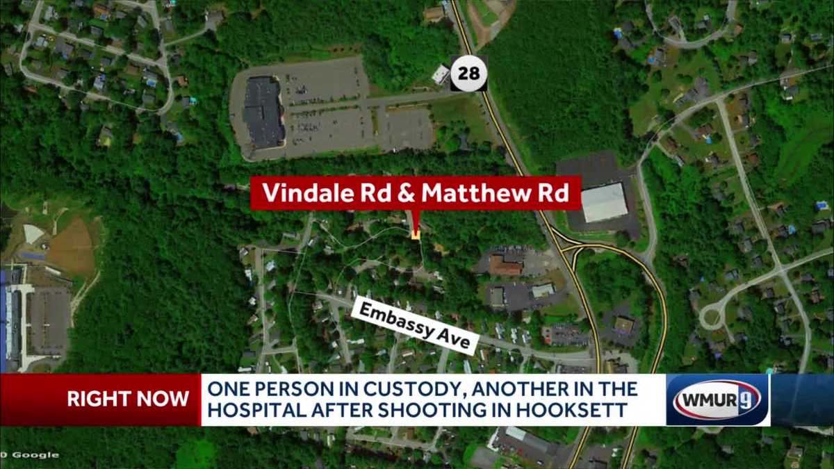 Shooting in Hooksett leaves one injured, one person in custody