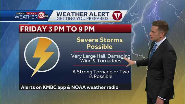 Kansas City tornado risk in severe thunderstorms Friday - Vimarsana News