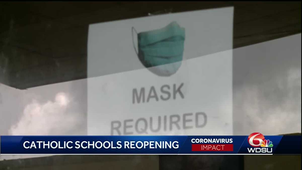 34,000 catholic school students head back to class amid COVID-19 pandemic