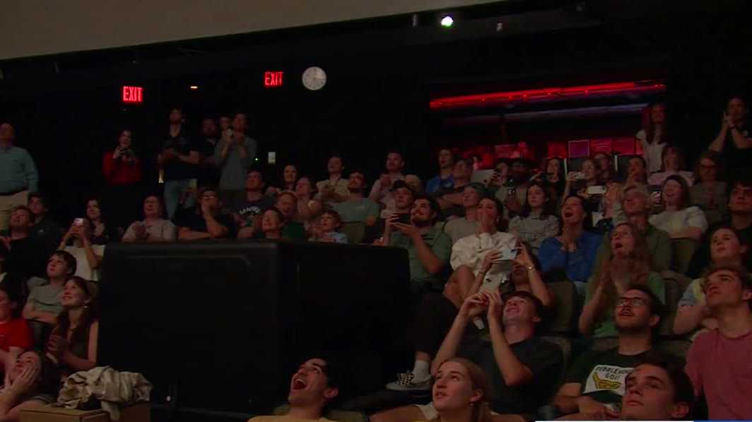 Historic Artemis II launch watch party brings generations together in Samford University planetarium