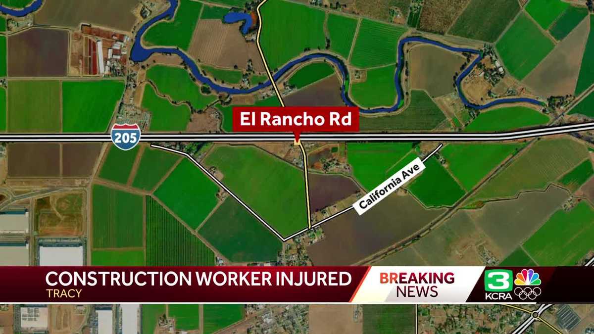 2 injured in car crash at San Joaquin County construction site