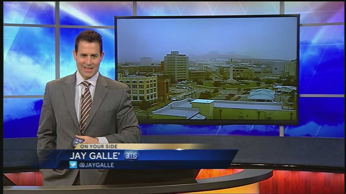 Cloudy skies will lead to a chance of rain