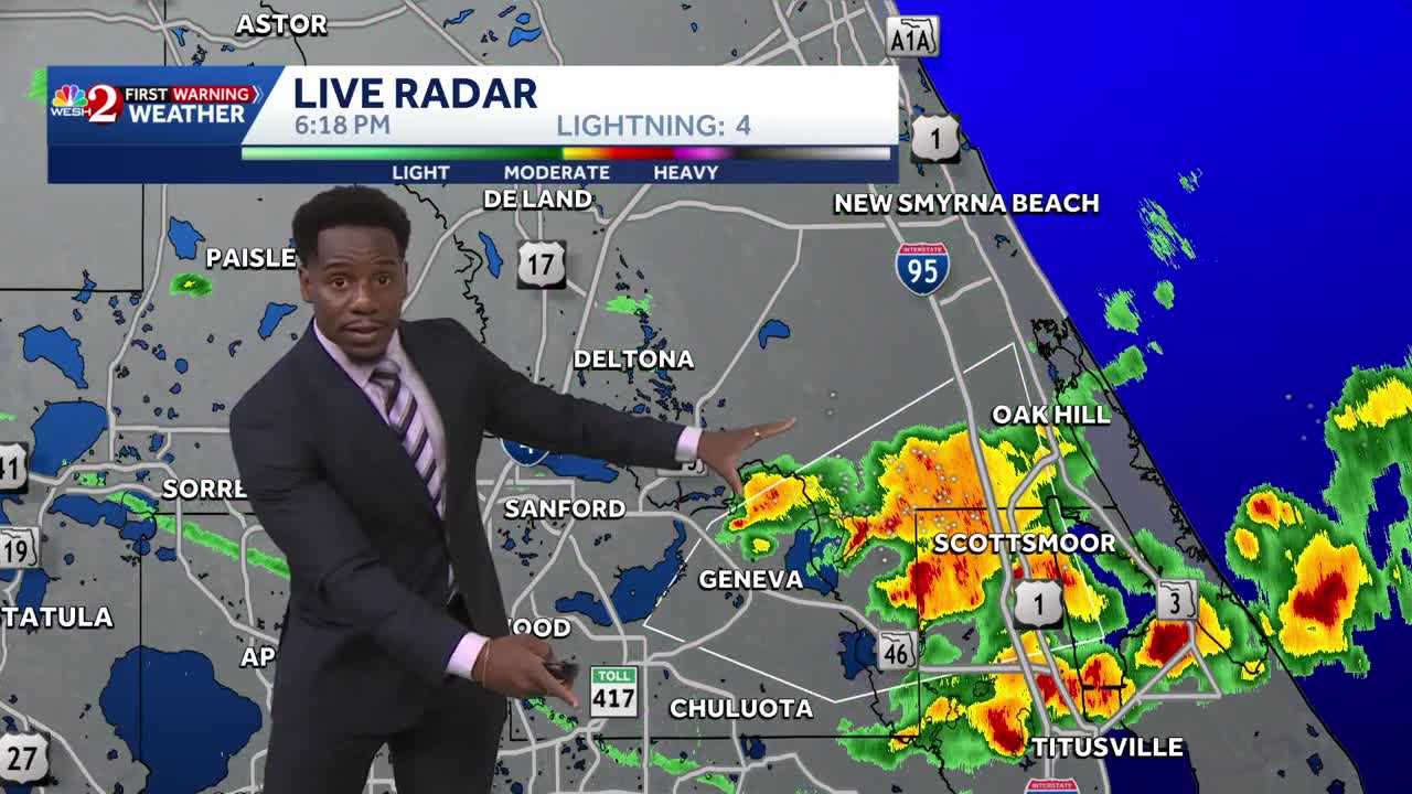 Strong And Severe Thunderstorms Surge Across Central Florida To Finish the Workweek | Stormy Weekend Ahead of Drier Workweek