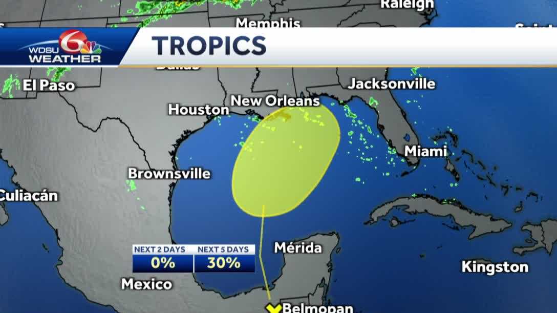 Tracking The Tropics Disturbance Moving Towards Gulf 9803