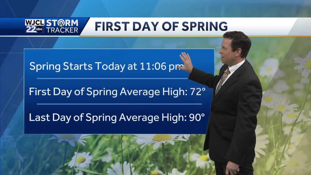 Chilly for the first day of spring but milder weather on the way