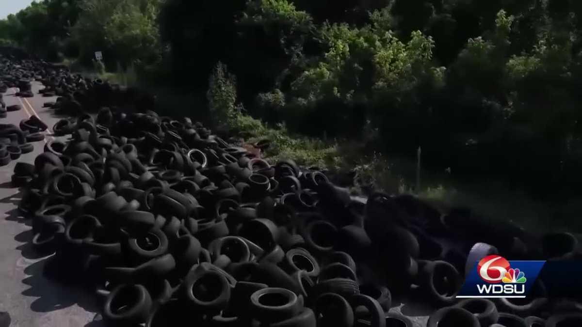 DOTD hits roadblocks removing tires on Michoud interchange ramps