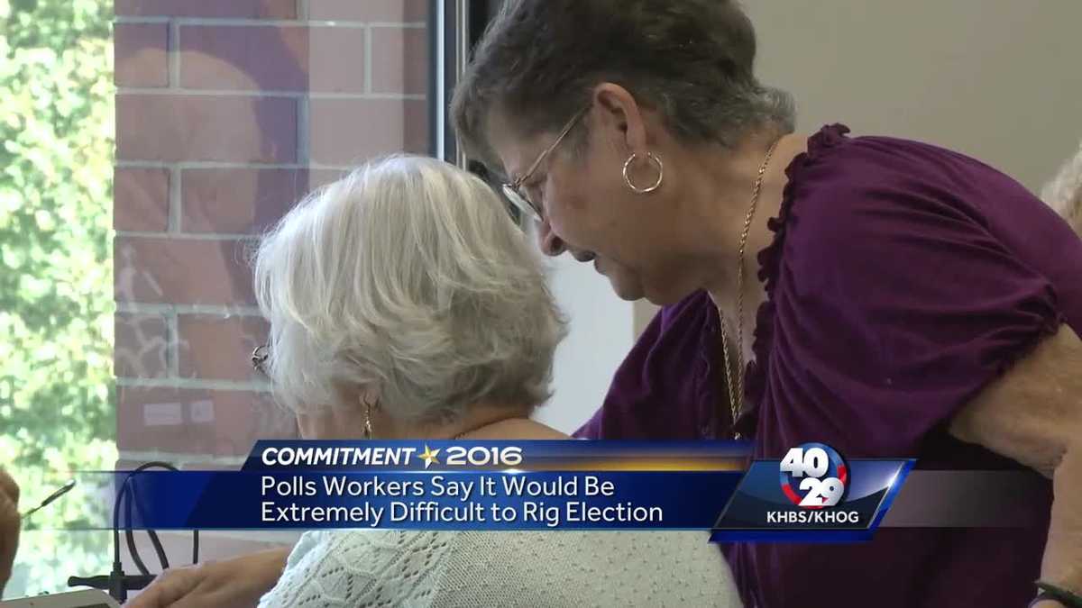 Local poll workers: Almost impossible to rig the vote