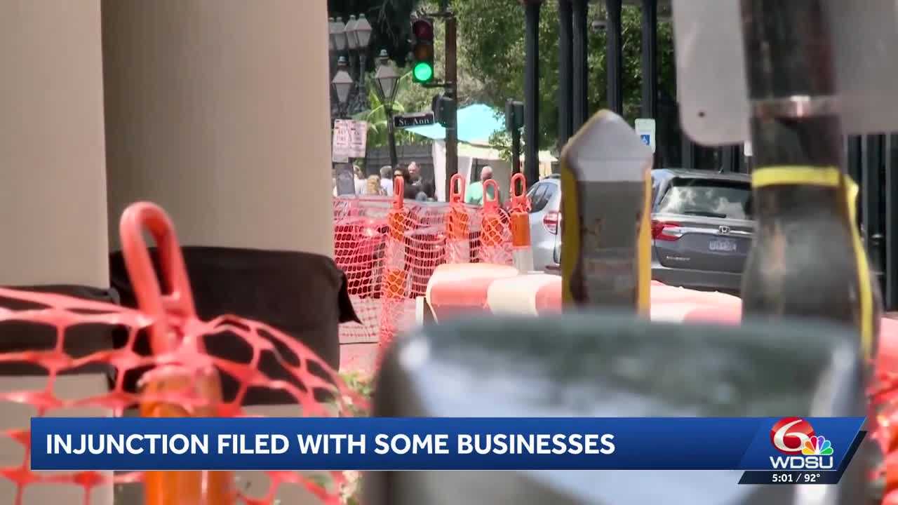 wdsu.com - Lena Folke - Decatur Street businesses file injunction against Sewerage and Water Board over construction issues