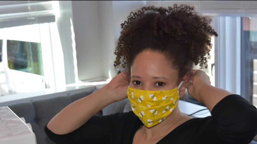 Kiya Tomlin Company Producing and Donating Face Masks