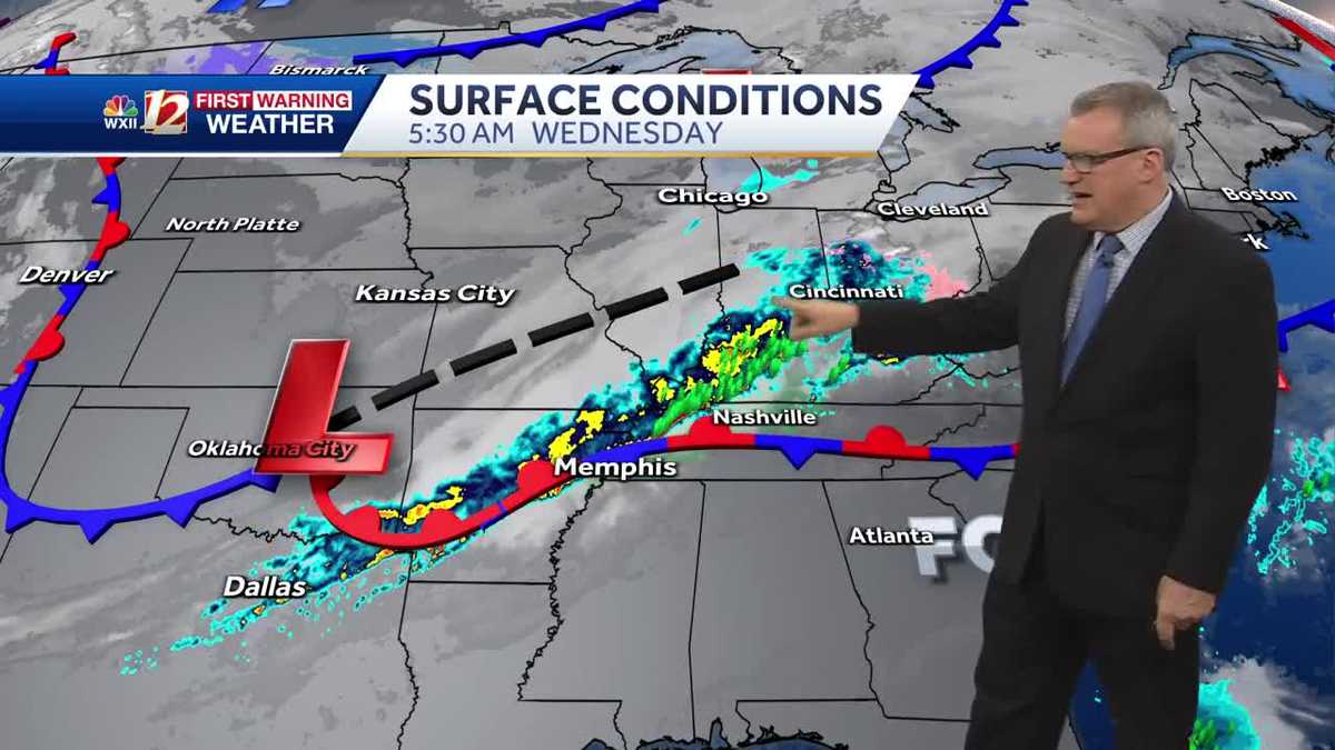 WATCH: Patchy dense fog, then milder with a late day rain chance