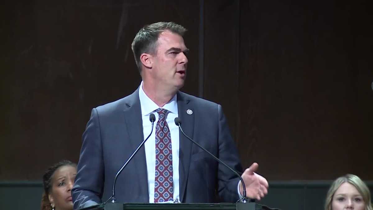 'They don't ask our permission': Gov. Stitt talks ICE facility in OKC, federal immigration tactics