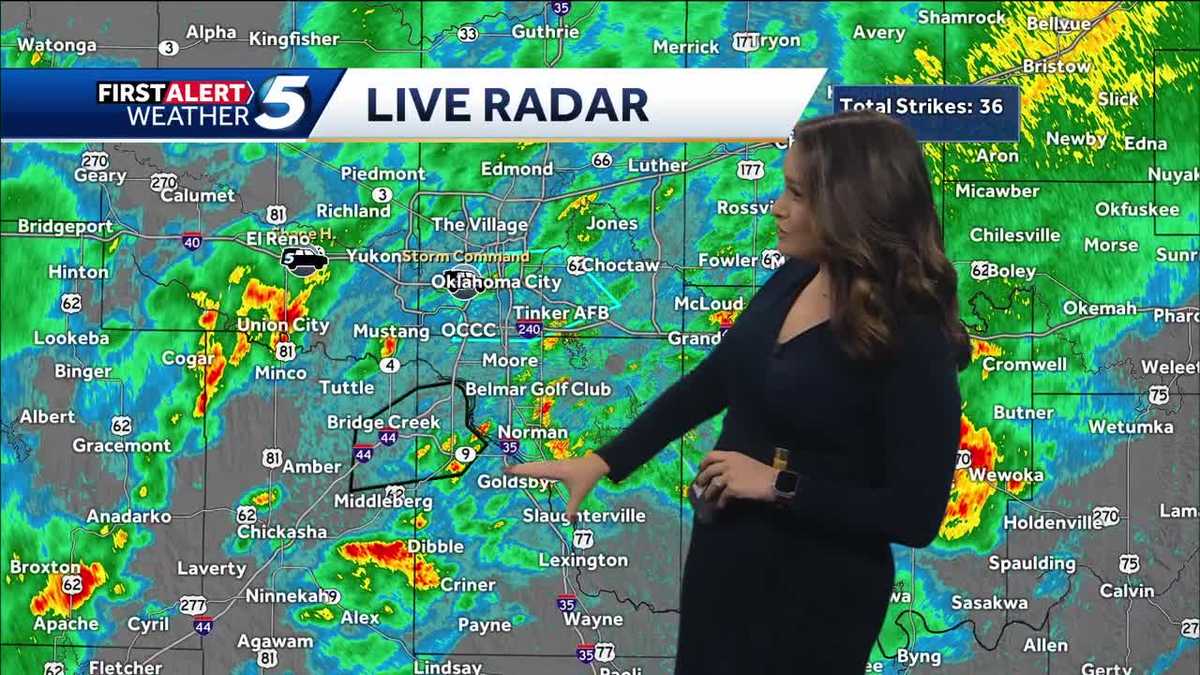 Flooding risk decreases across Oklahoma after storms dump rain