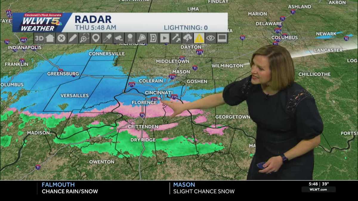 Snow and Some Rain for the AM Rush