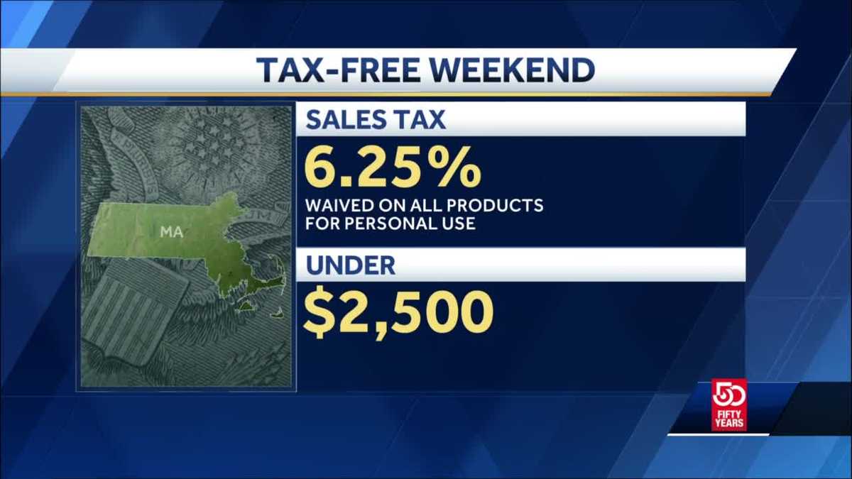 Here's what you can and can't get tax-free in Mass. this weekend