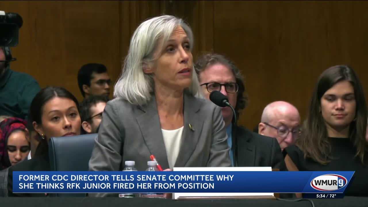 Former CDC director testifies before Senate committee about why she was fired
