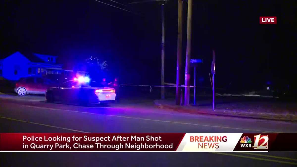 Winston-Salem police looking for a suspect after shooting, chase