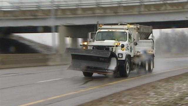 ODOT crews pretreating roads ahead of winter storm