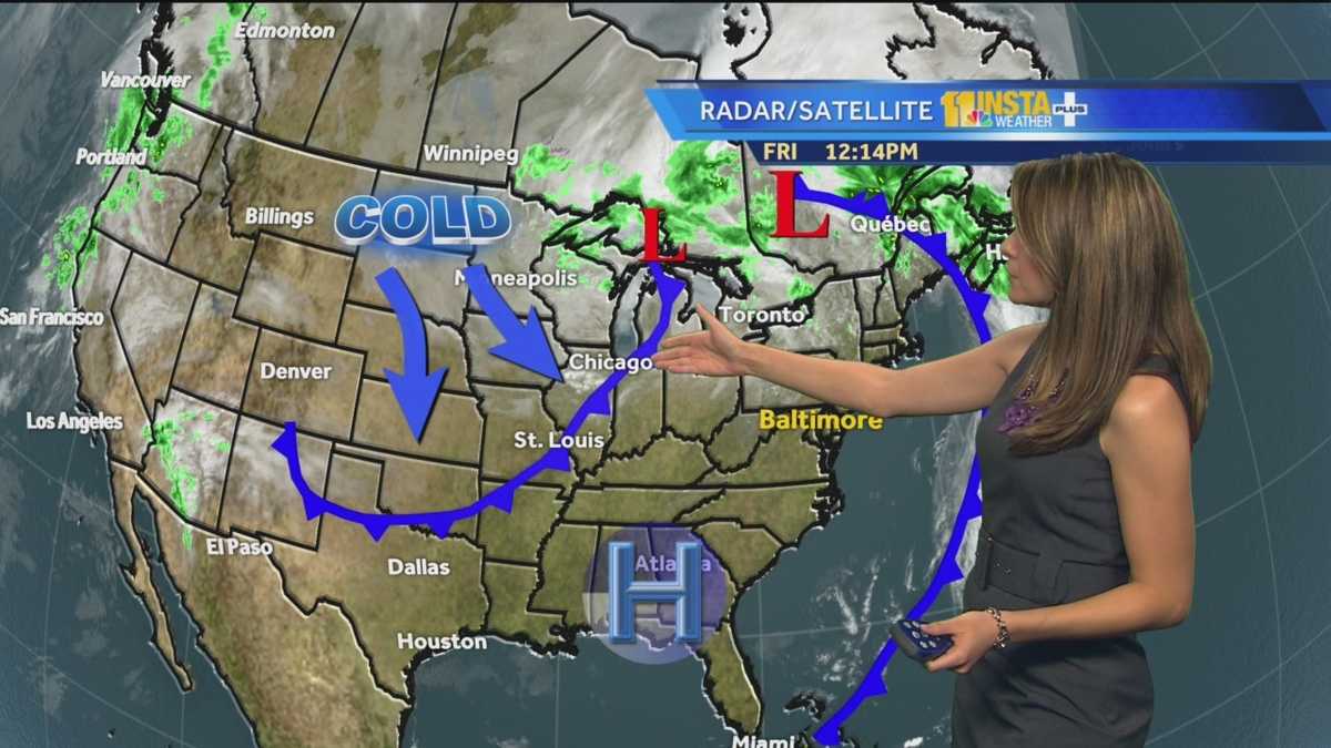 Ideal marathon weather ahead, but cold coming
