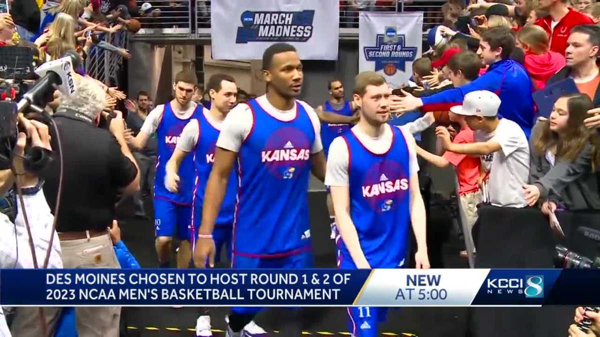 NCAA basketball tournament returns to Des Moines in 2023