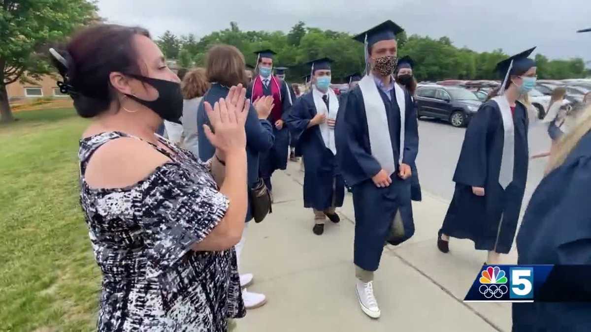'We got through it': Burlington High School celebrates the class of 2021