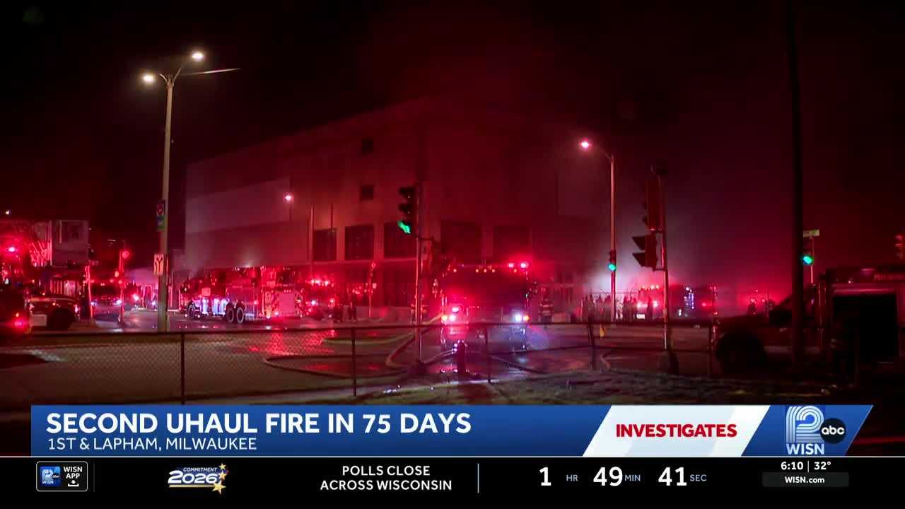 Renters wait to see if fire at U-Haul storage burned their belongings