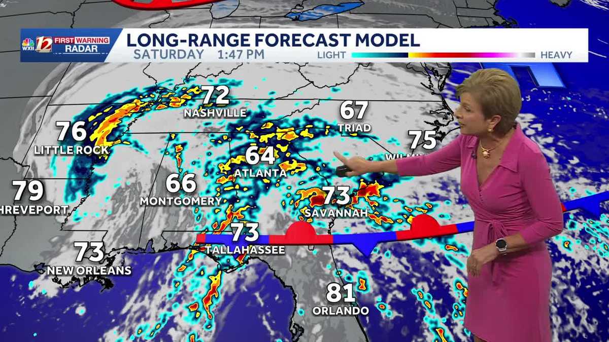Nice fall weather in the Piedmont Triad | Watching T.S. Isaias - WXII