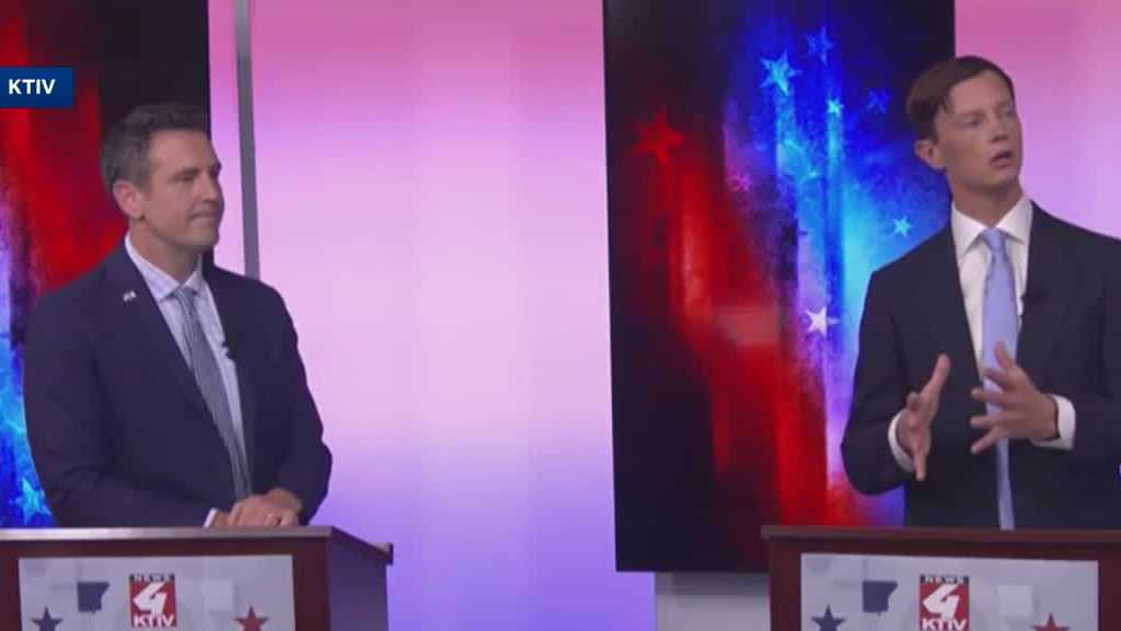 Sand, Lahn put personal attacks aside in Sioux City debate