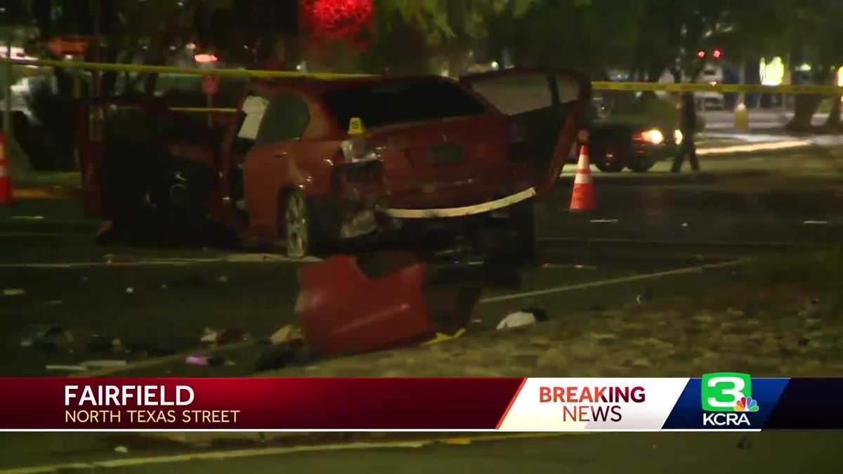 1 killed, 2 injured in Fairfield crash