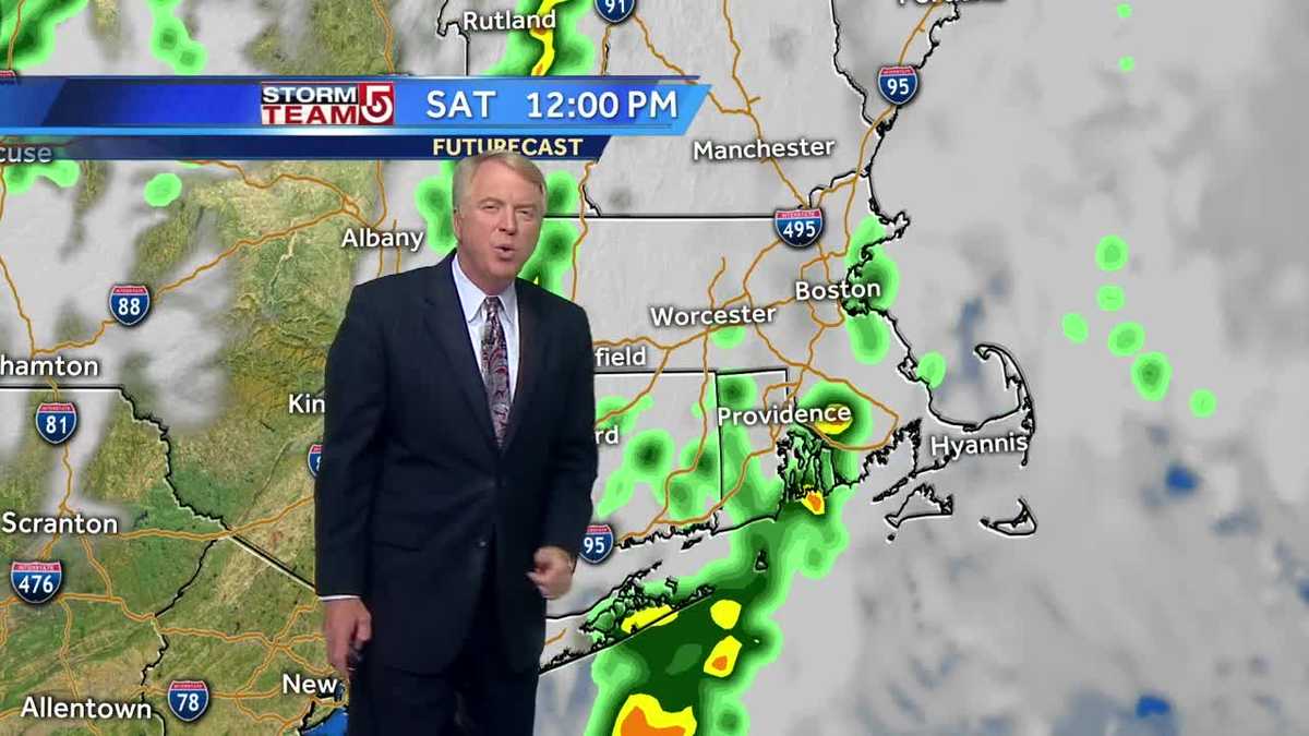 Video: Isolated storms possible Friday, likely Saturday