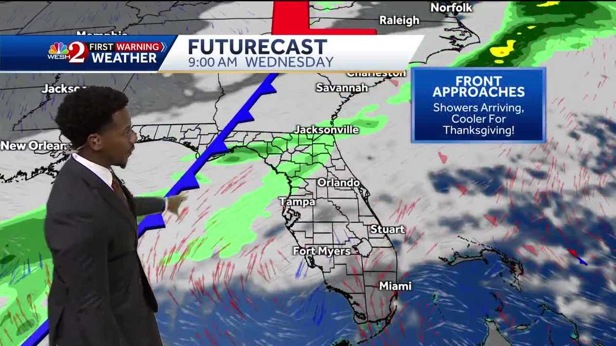 Staying Clear Tonight, Next Big Cool Down on Thanksgiving