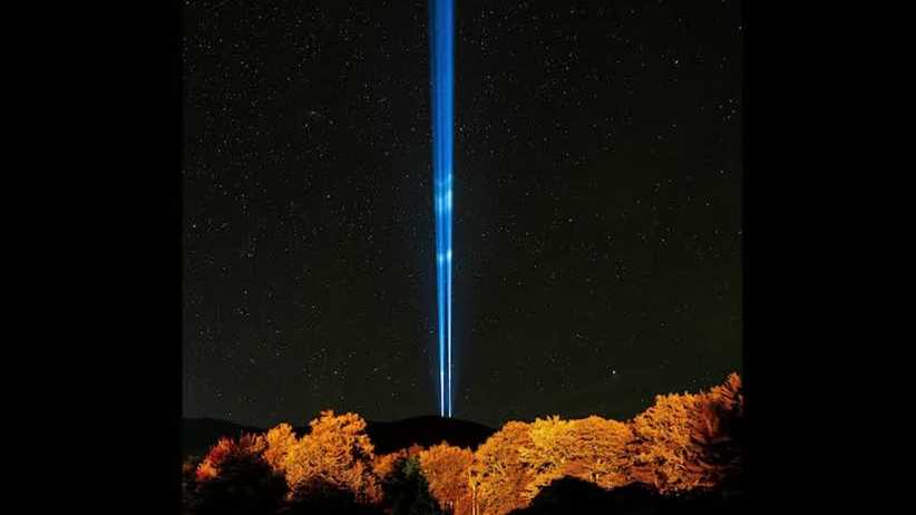 Twin towers of light will shine over Mount Washington to commemorate 9/11