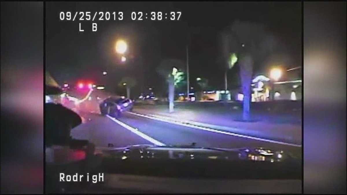 Dashcam video shows crash during high-speed chase in Orlando